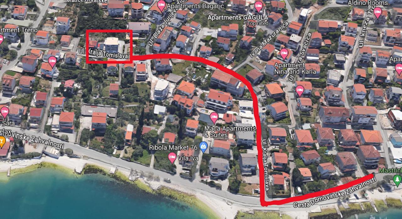 Apartments Filipo Trogir Eksteriør billede